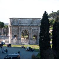 Arch of Constantine - View of the Arch looking South