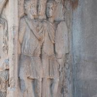 Arch of Constantine - View of Soldiers and Captives on the Base of a Column on the Arch of Constantine