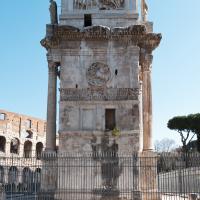 Arch of Constantine - View of the West Face of the Arch of Constantine