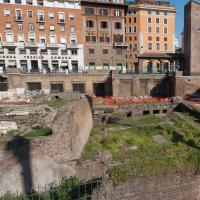 Largo Argentina - View of Temple A of the Largo di Torre Argentina group from the west