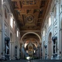 Lateran Basilica - View of the nave of the Lateran Basilica looking west