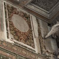 Lateran Baptistery - View of a fragmentary mosaic in the former atrium of the Lateran Baptistery