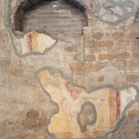 Lateran Baptistery - View of a fragmentary fresco in the Lateran Baptistery 