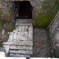 Palace of Domitian - View of a landing and subterranean passage in the Palace of Domitian
