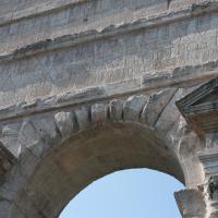 Porta Maggiore - View of the main arch of Porta Maggiore