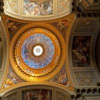 Chapel of Saint Paul of the Cross - View of the dome of the Chapel of Saint Paul of the Cross in Santi Giovanni e Paolo