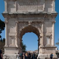 Arch of Titus - View of the Arch of Titus from the East