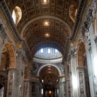 Saint Peter's Basilica - Interior: View of Saint Peter's Basilica looking towards the Apse