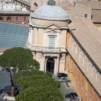 Vatican Museum - Exterior: View of the Exterior of the Vatican Museum from the Dome of Saint Peter's Basilica