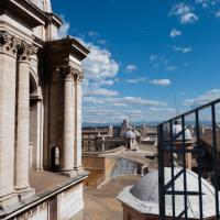 Saint Peter's Basilica - Exterior: View of the Roof of Saint Peter's Basilica
