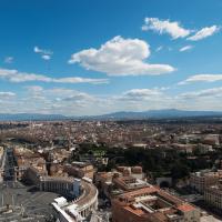 Rome - Exterior: View of Rome from the Dome of Saint Peter's Basilica looking South East