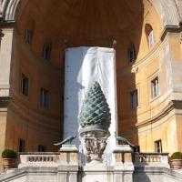 Pigna - Exterior: View of the Pigna Sculpture in the Cortile Della Pigna in the Vatican Museum