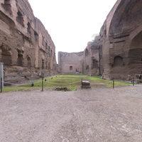 Baths of Caracalla  - Interior: View of Frigidarium from NW