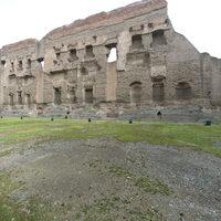 Baths of Caracalla  - Interior: View from SE end of Frigidarium