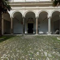 San Clemente - Exterior: View from center of courtyard