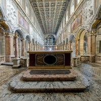 San Marco - Interior: View from behind altar (under apse)