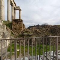 Temple of Saturn - Exterior: View from SW
