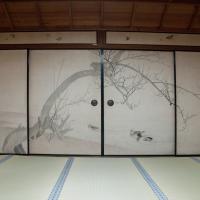 Daijoji - Kyakuden (Guest Hall), Interior: Duck Room, Plum Blossoms and Swimming Birds