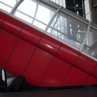 Edo-Tokyo Museum - Exterior: Escalator