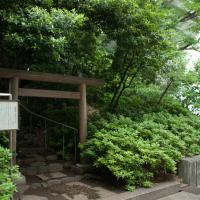 Hillside Terrace Apartment Complex - Exterior: Entrance to Shinto Shrine