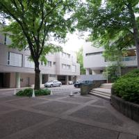 Hillside Terrace Apartment Complex - Exterior: Central Courtyard, Parking Lot