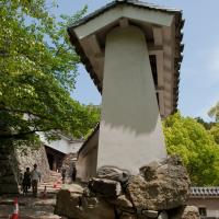 Himeji Castle - Exterior: Stone Stairway