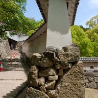 Himeji Castle - Exterior: Stone Stairway