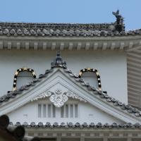 Himeji Castle - Exterior: Detail of Castle Roof