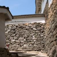 Himeji Castle - Exterior: Stone Rampart and Stairway