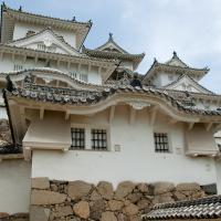 Himeji Castle - Exterior: View of Main Tower Complex