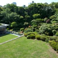 International House of Japan - Exterior: View of Garden and International House 