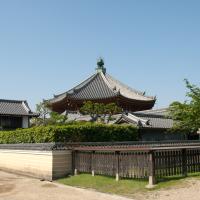 Kofukuji - Exterior: Chajo and Nanendo (Southern Octagonal Hall)