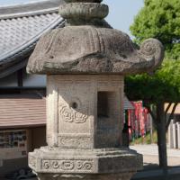 Kofukuji - Exterior: Lantern near the Nanendo (Southern Octagonal Hall)