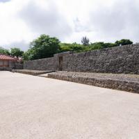 Tamaudun Mausoleum - Exterior: Front Gate and Outer Stone Wall