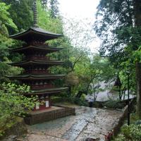 Muroji - Exterior View: Five-Story Pagoda                                     