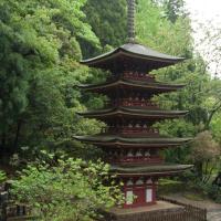 Muroji - Exterior View: Five-Story Pagoda                                   