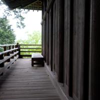 Muroji - Exterior View: Veranda, Founder's Portrait Hall, Okunoin