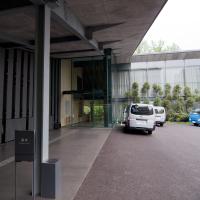 Nezu Museum - Exterior: Entrance, Parking Lot