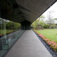 Nezu Museum - Exterior: Walkway, Garden, Window