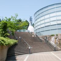 Taro Okamoto Museum Museum of Art - Exterior: Stairway, Facade