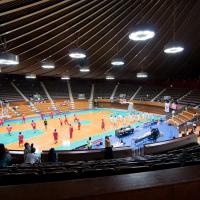 Olympic Basketball Arena - Interior: Arena