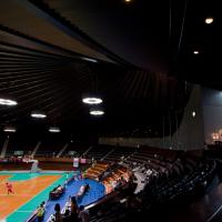 Olympic Basketball Arena - Interior: Arena