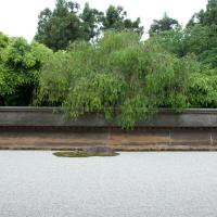 Ryoan-ji - Karesansui (Dry Landscape) Rock Garden
