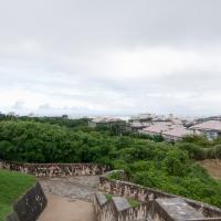 Shuri Castle - Exterior: View From Outer Stairs