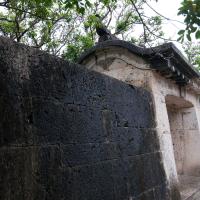 Shuri Castle - Exterior: Stone Gate, Detail