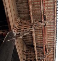 Todaiji - Entrance Gate, Exterior: Roof, Detail of Eaves and Rafters