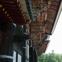 Todaiji - Great Buddha Hall (Daibutsen), Exterior: Entrance Detail