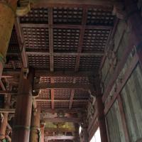 Todaiji - Great Buddha Hall (Daibutsen), Interior: Architectural Detail