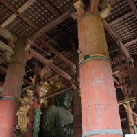 Todaiji - Great Buddha Hall (Daibutsen), Interior: Ceiling, Architectural Detail