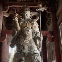 Todaiji - Great Buddha Hall (Daibutsen), Interior: Tamonten, Guardian of the North